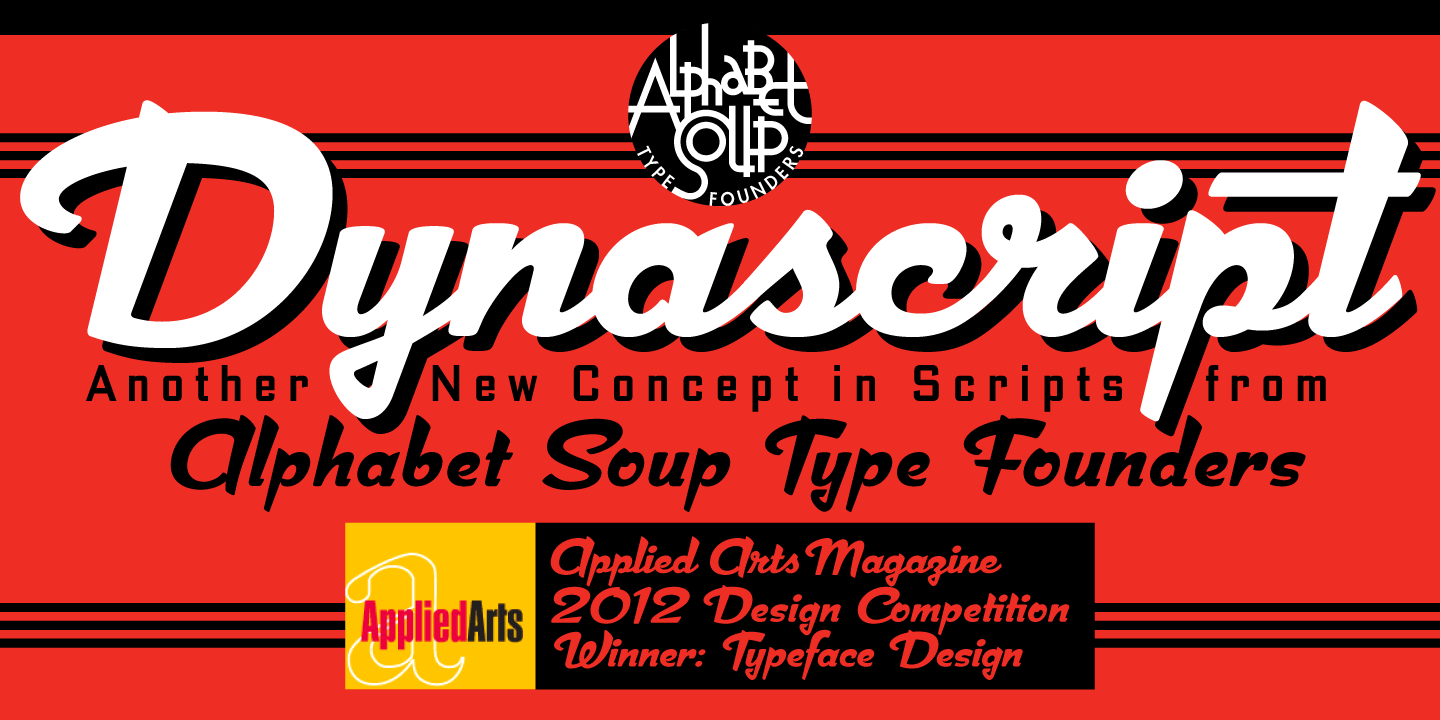 Image of Dynascript Font
