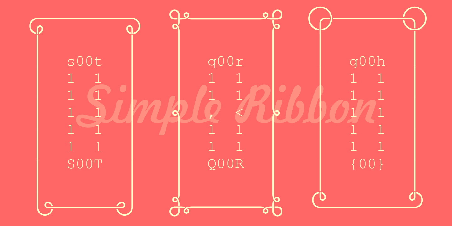 Simple Ribbon™