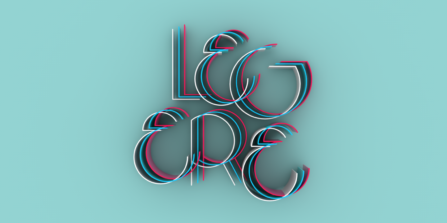 Image of Legere Light Font