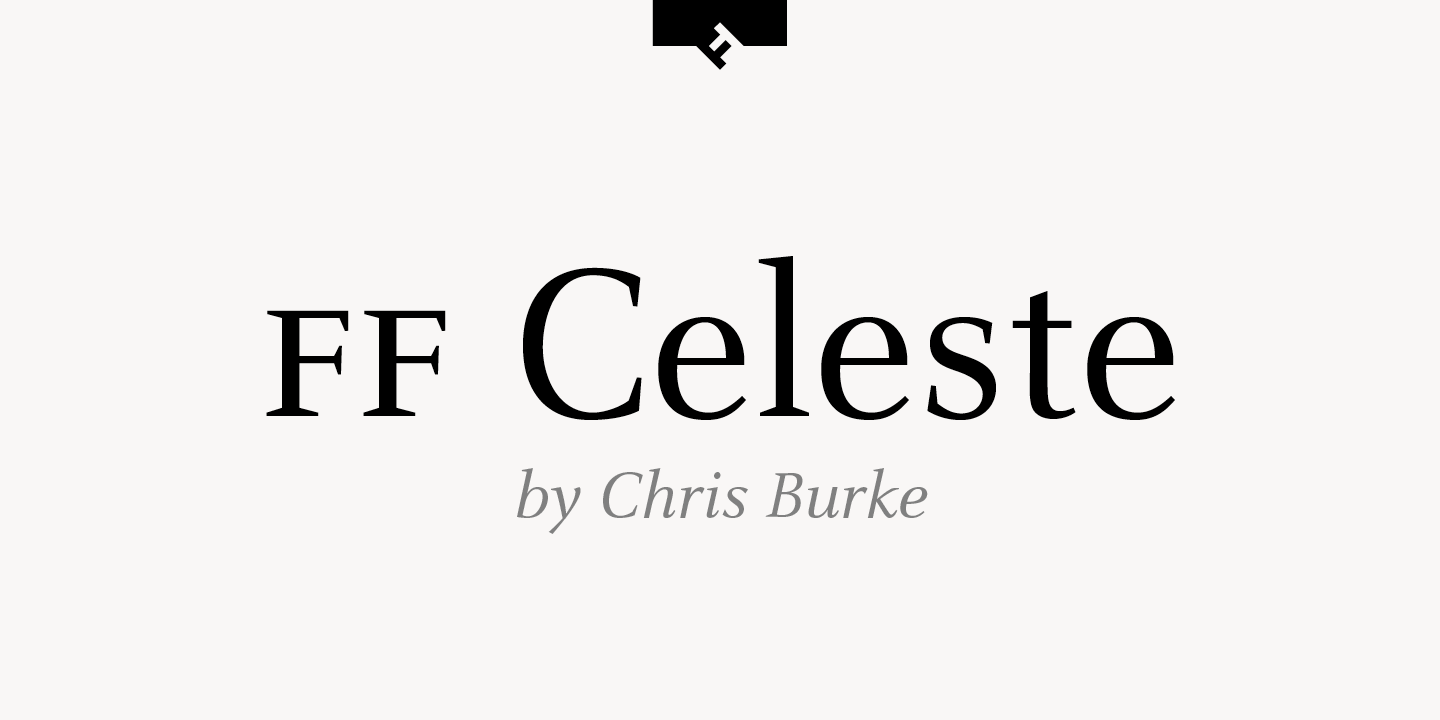 FF Celeste Std Black Italic