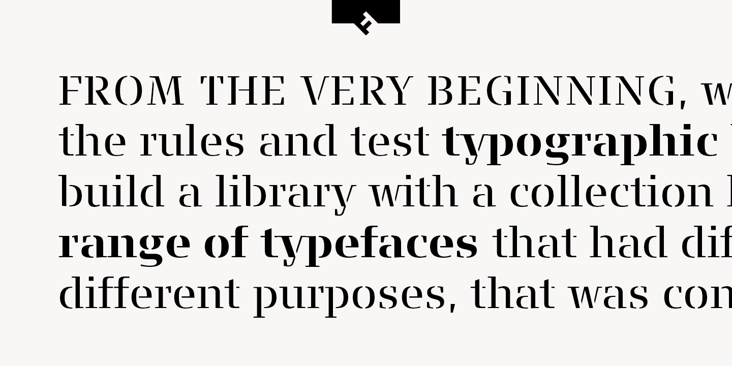 FF Signa™ Serif Stencil Pro