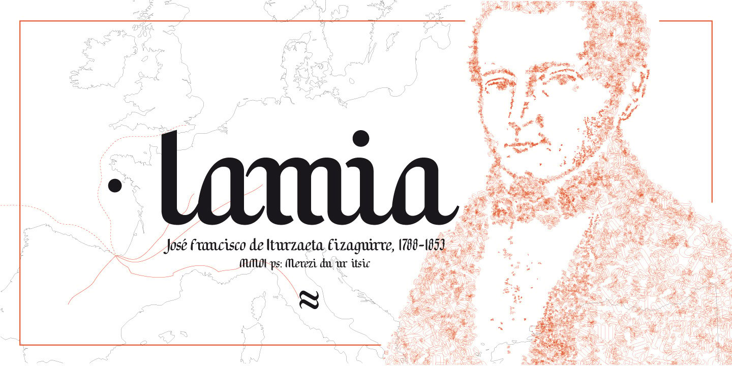 Image of Lamia Font