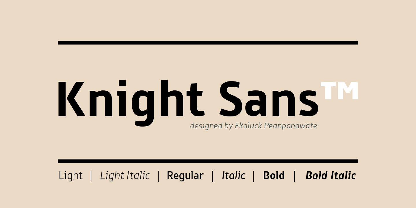 Knight Sans™
