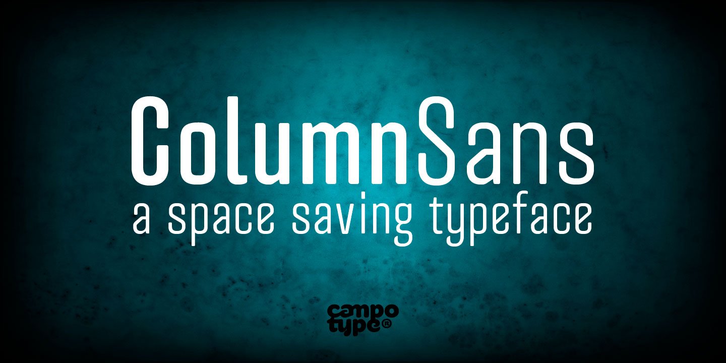 Image of Column Sans Bold Font