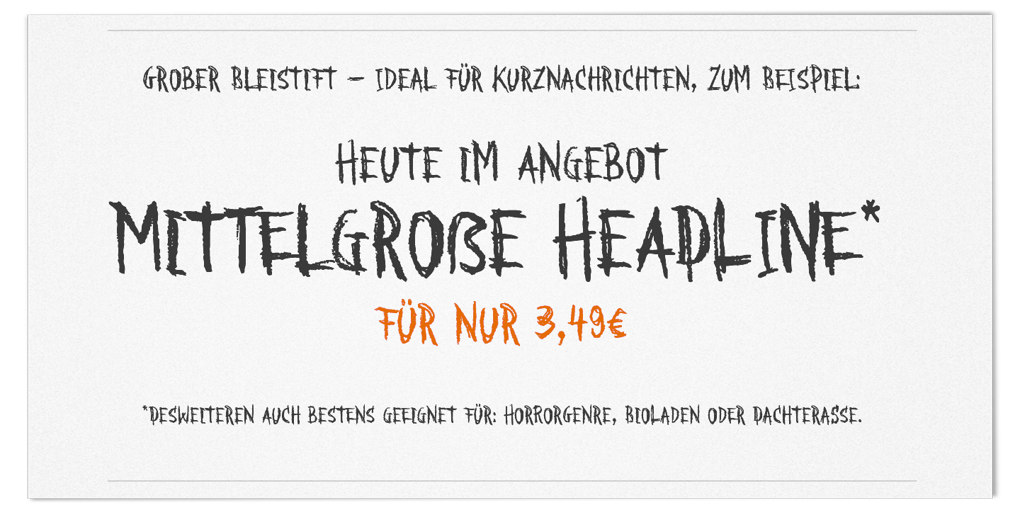 XXII Grober Bleistift™