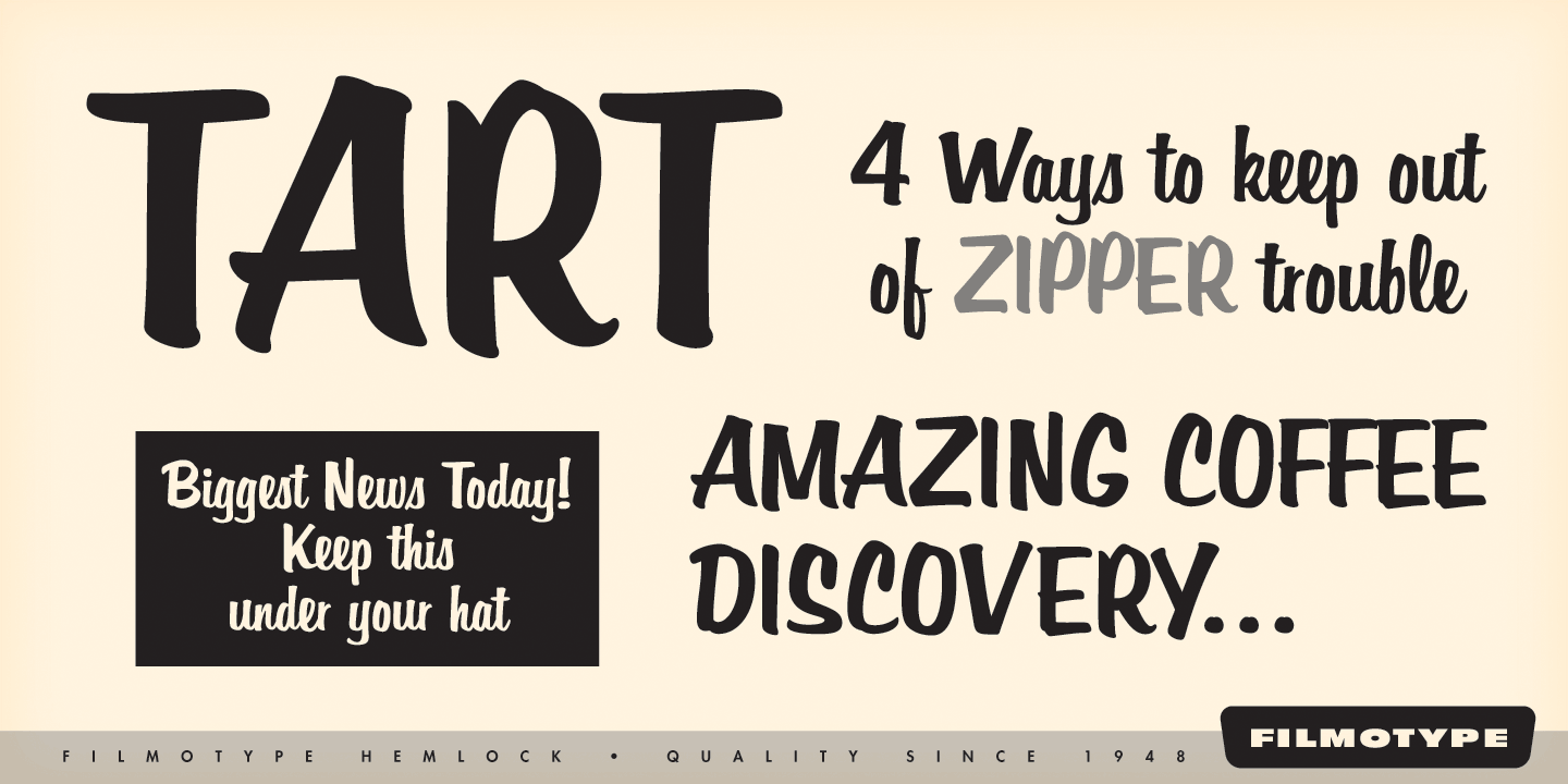 Filmotype Hemlock™