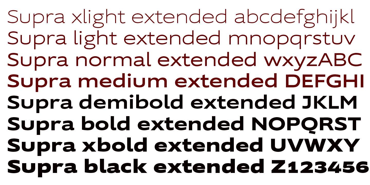 Supra Extended