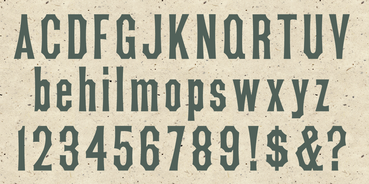 MPI Tuscan Extra Condensed