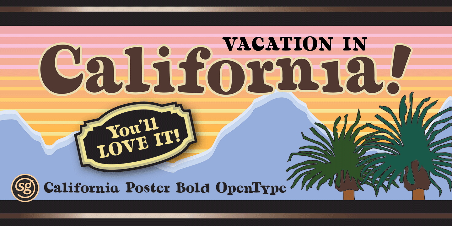 California Poster SG™