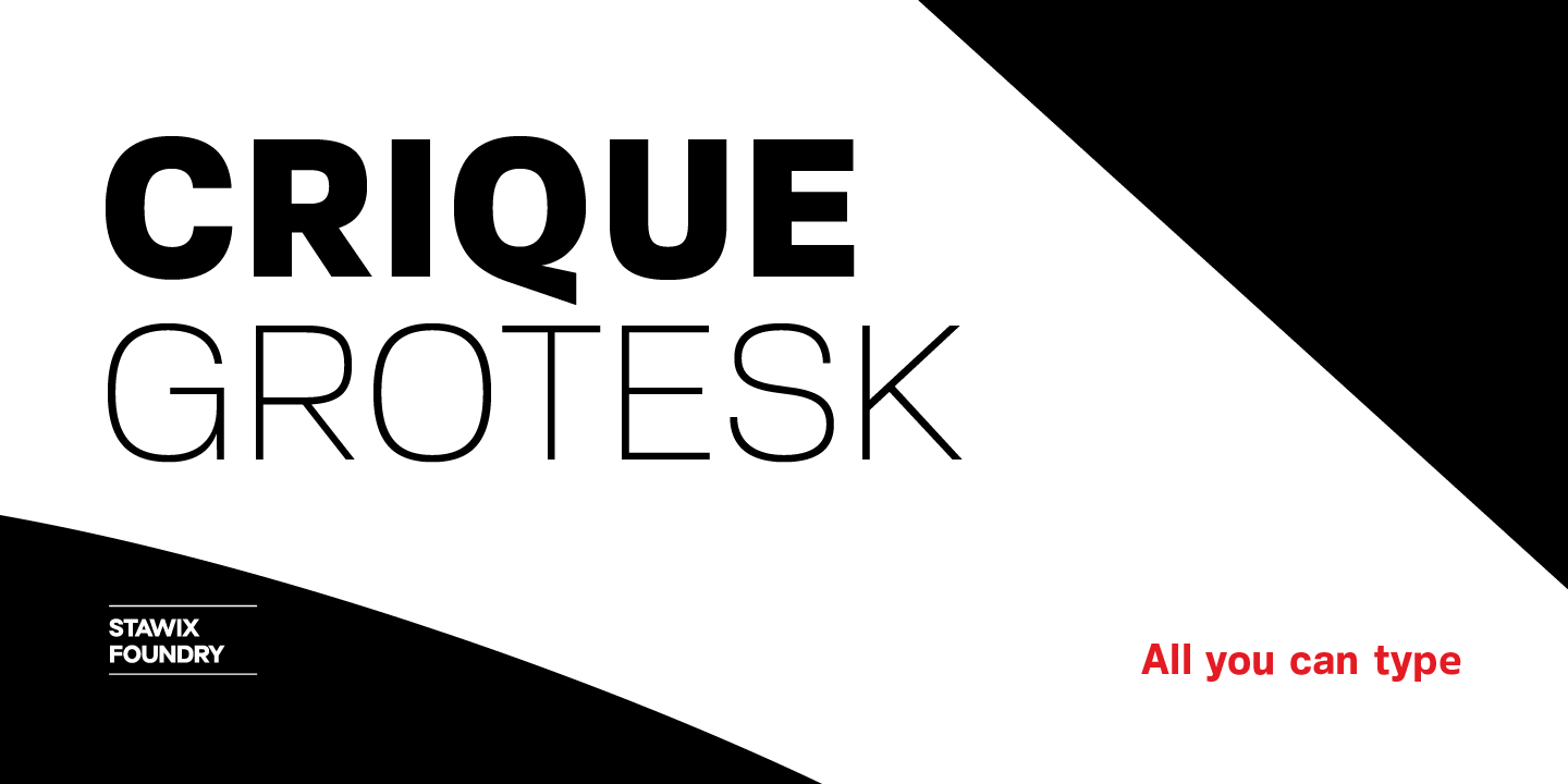 Crique Grotesk