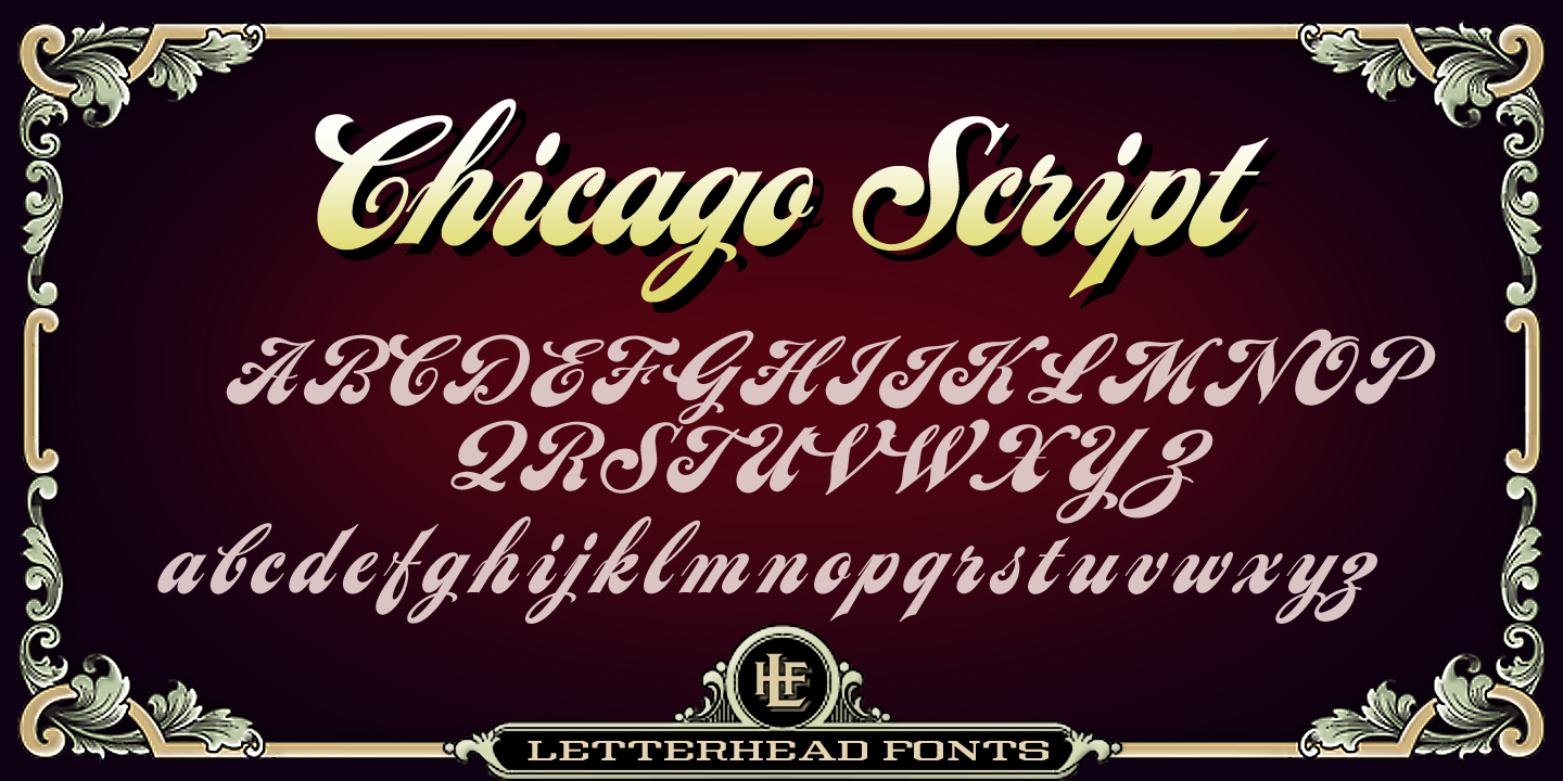 LHF Chicago Script™