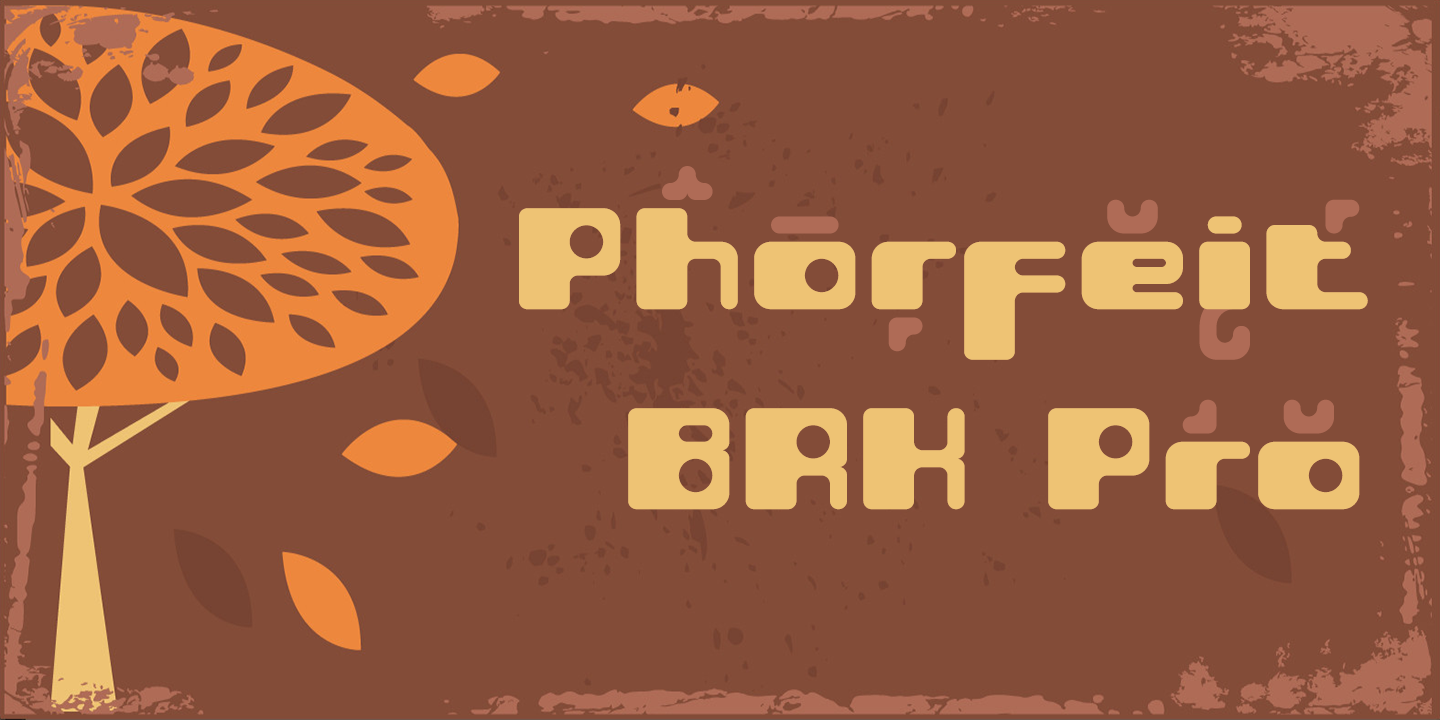 Image of Phorfeit BRKPro Font