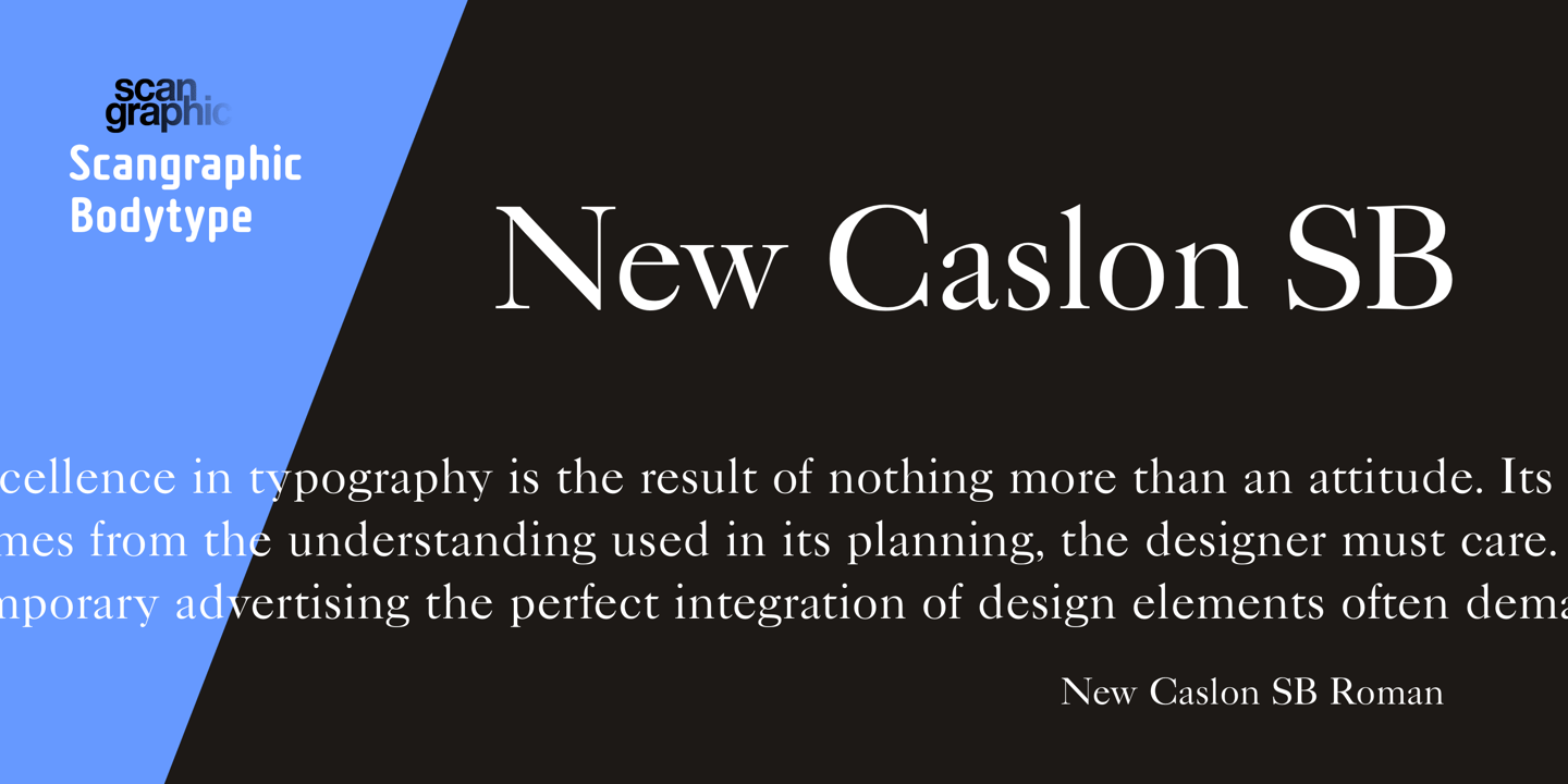 williams caslon text font free