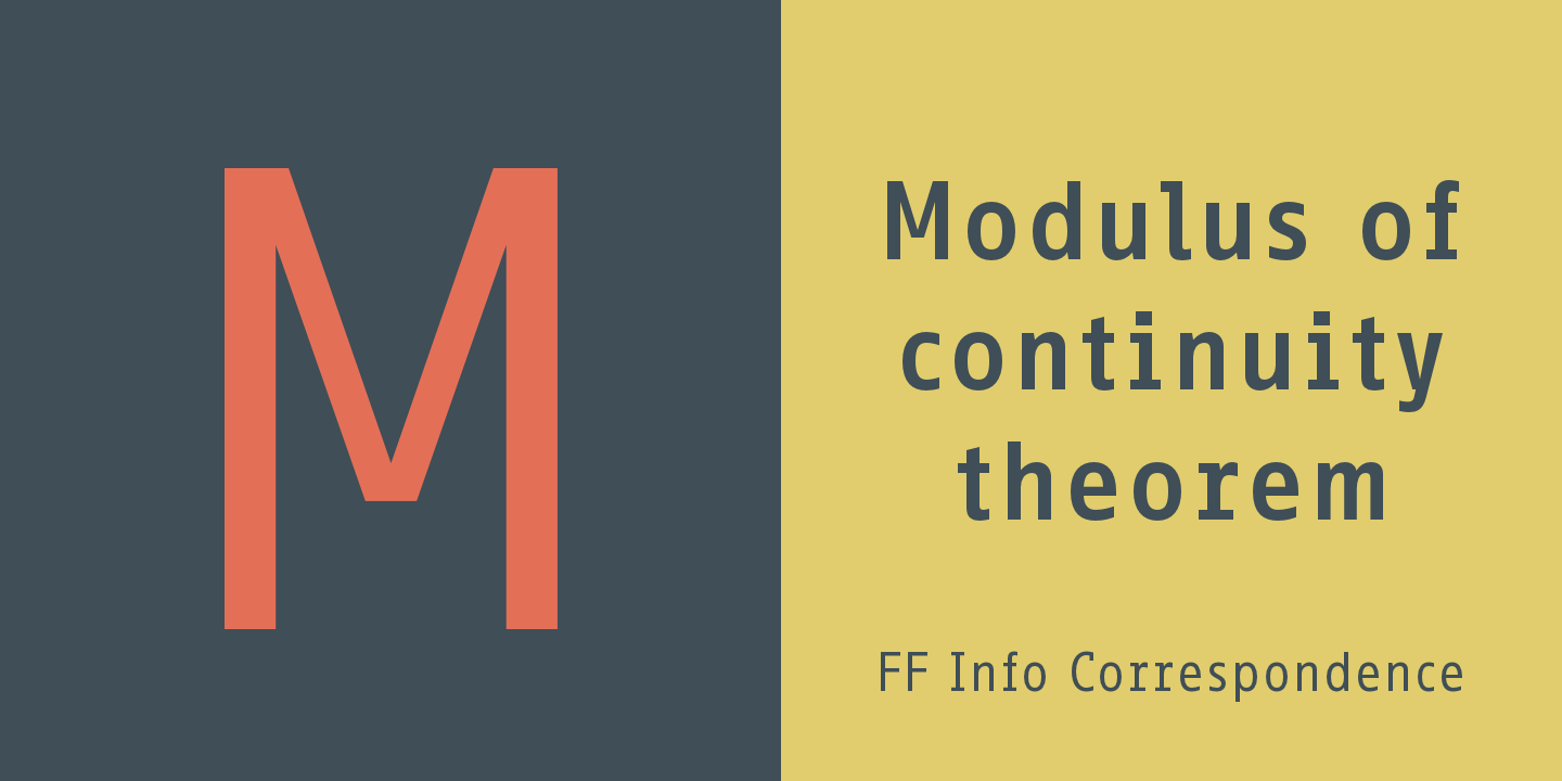 FF Info™ Correspondence