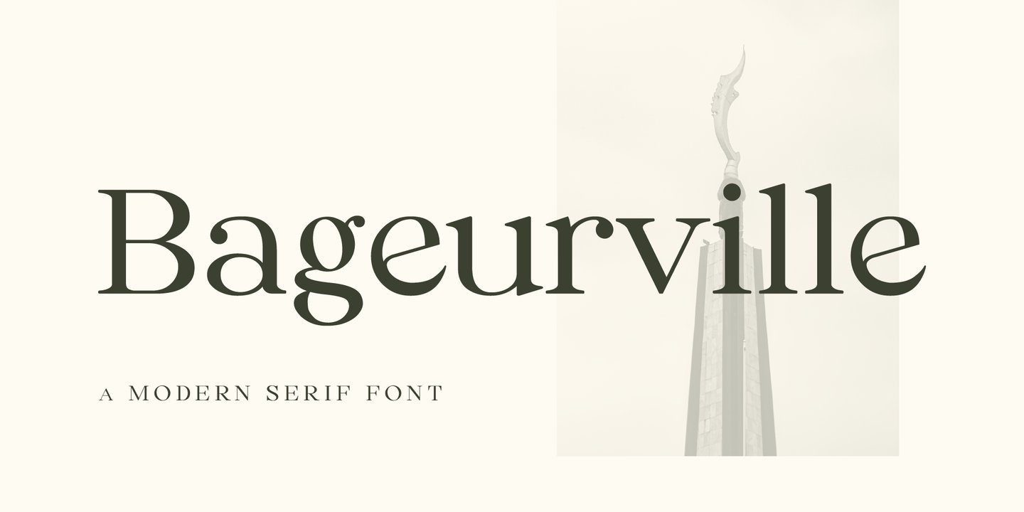 Image of Bageurville Font