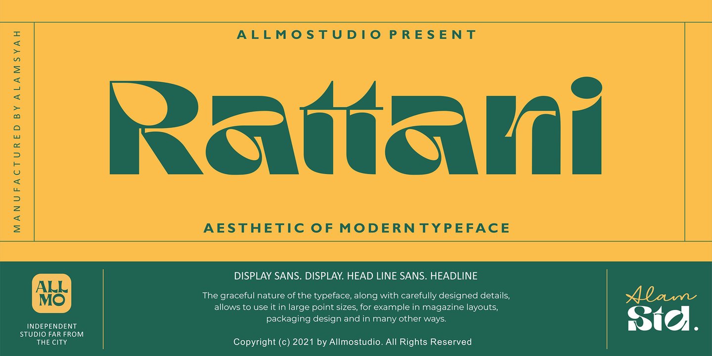 Image of Rattani Font