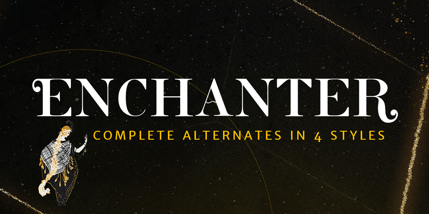Image of Enchanter Regular font