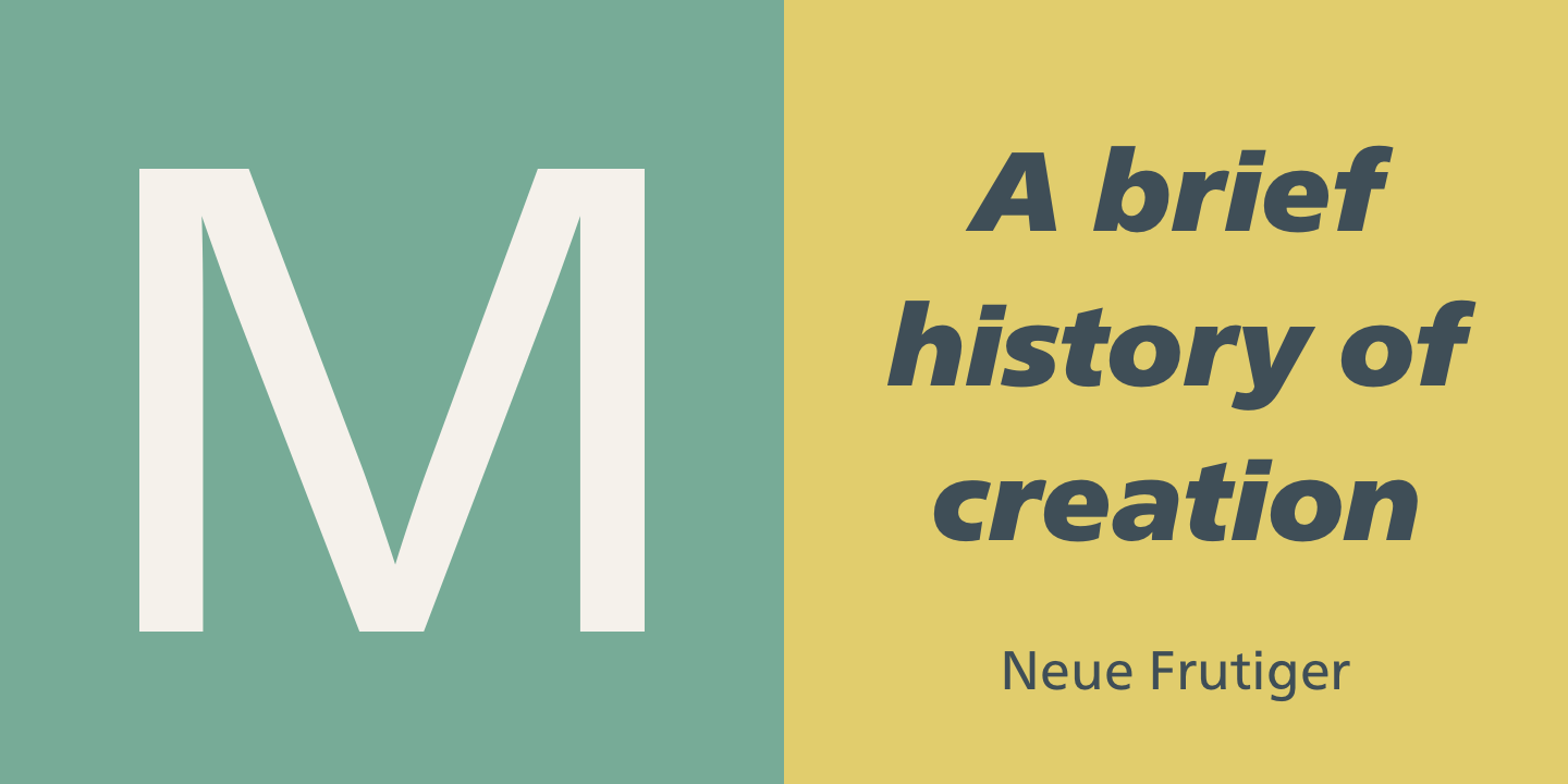 Neue Frutiger®