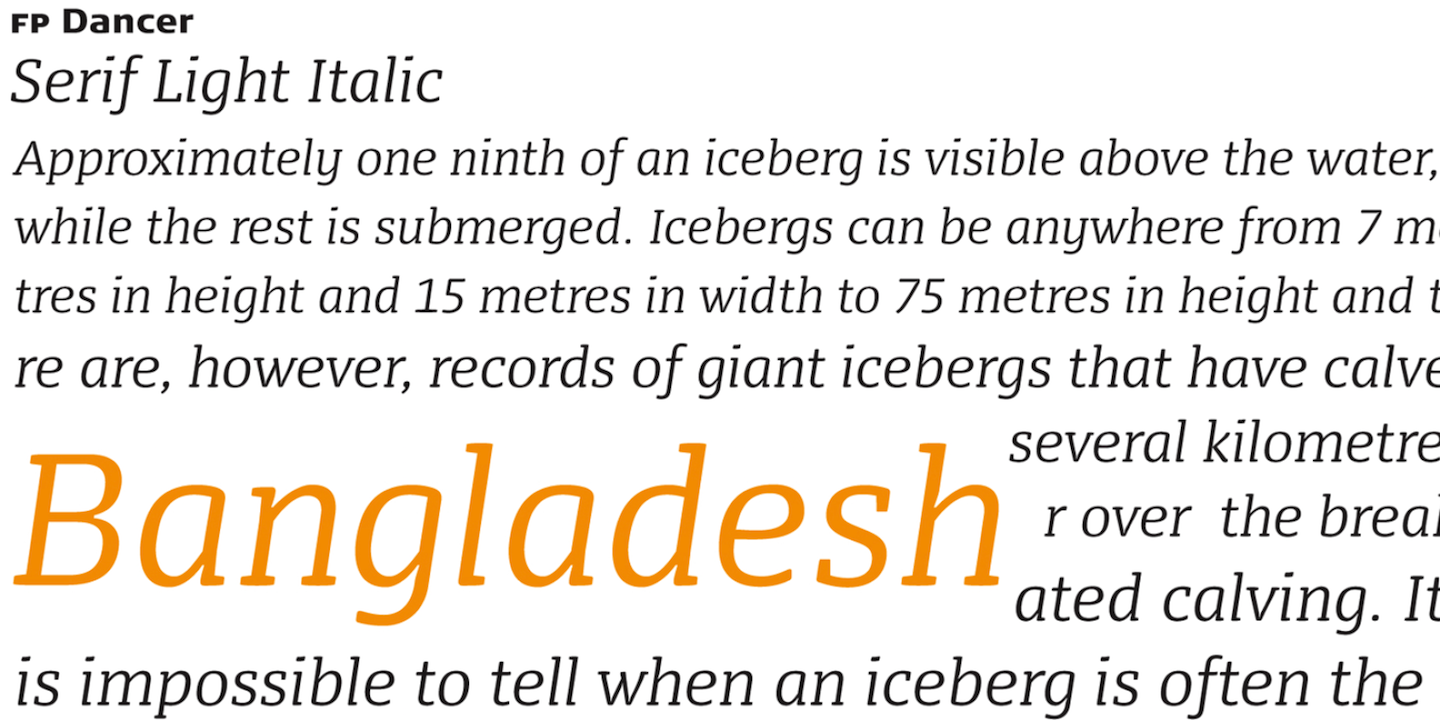 FP Dancer Serif™