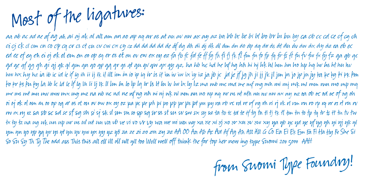 Suomi Hand Script™