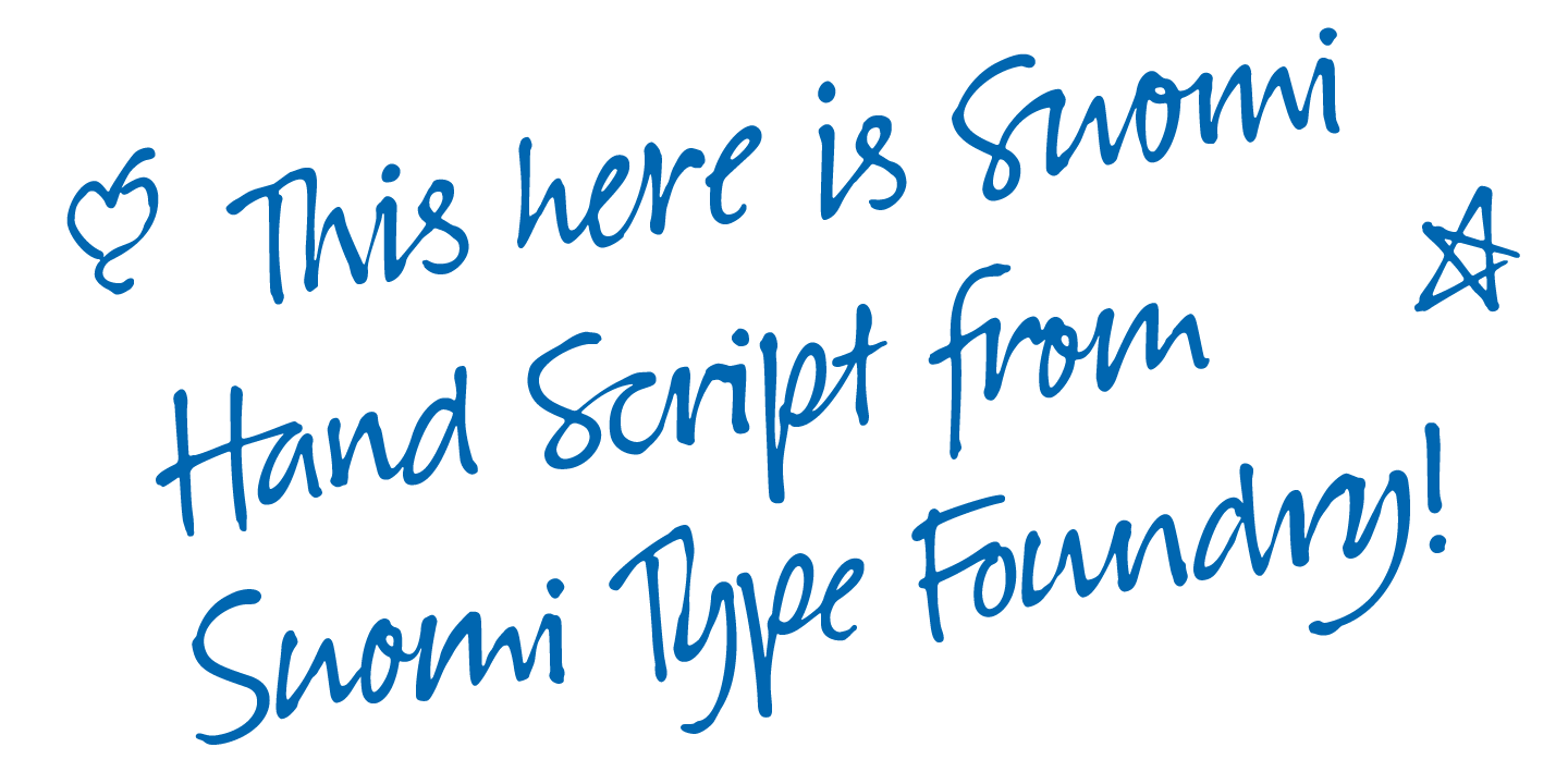Suomi Hand Script™