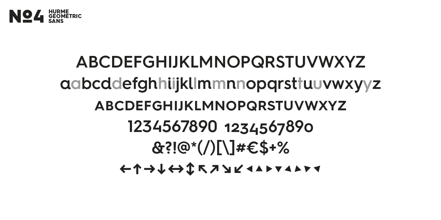 Hurme Geometric Sans 4