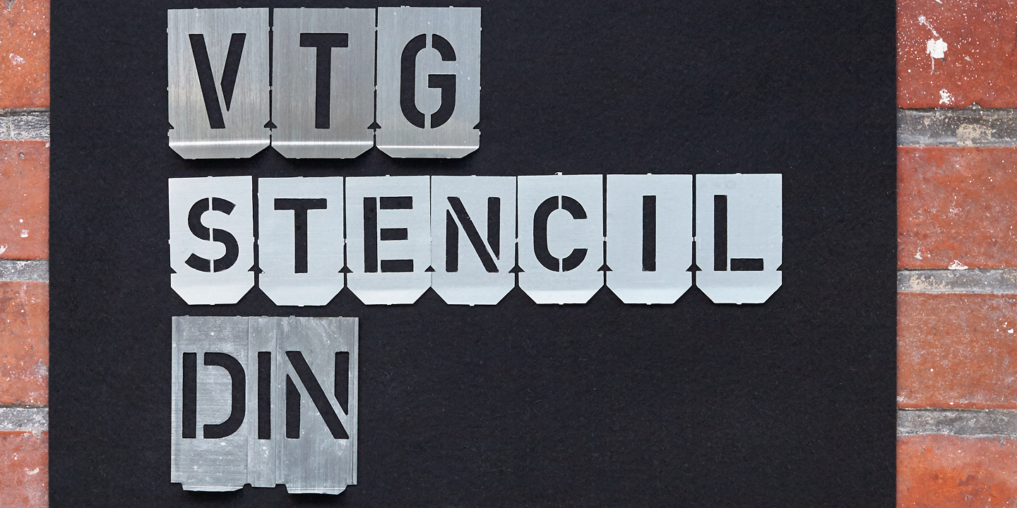 Vtg Stencil DIN™