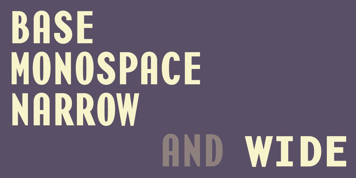Base Monospace Narrow Italic