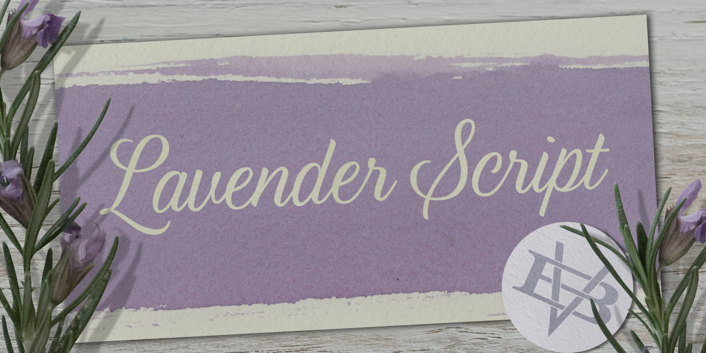 Lavender Script