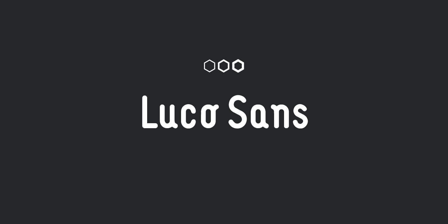 Image of Luco Sans Font