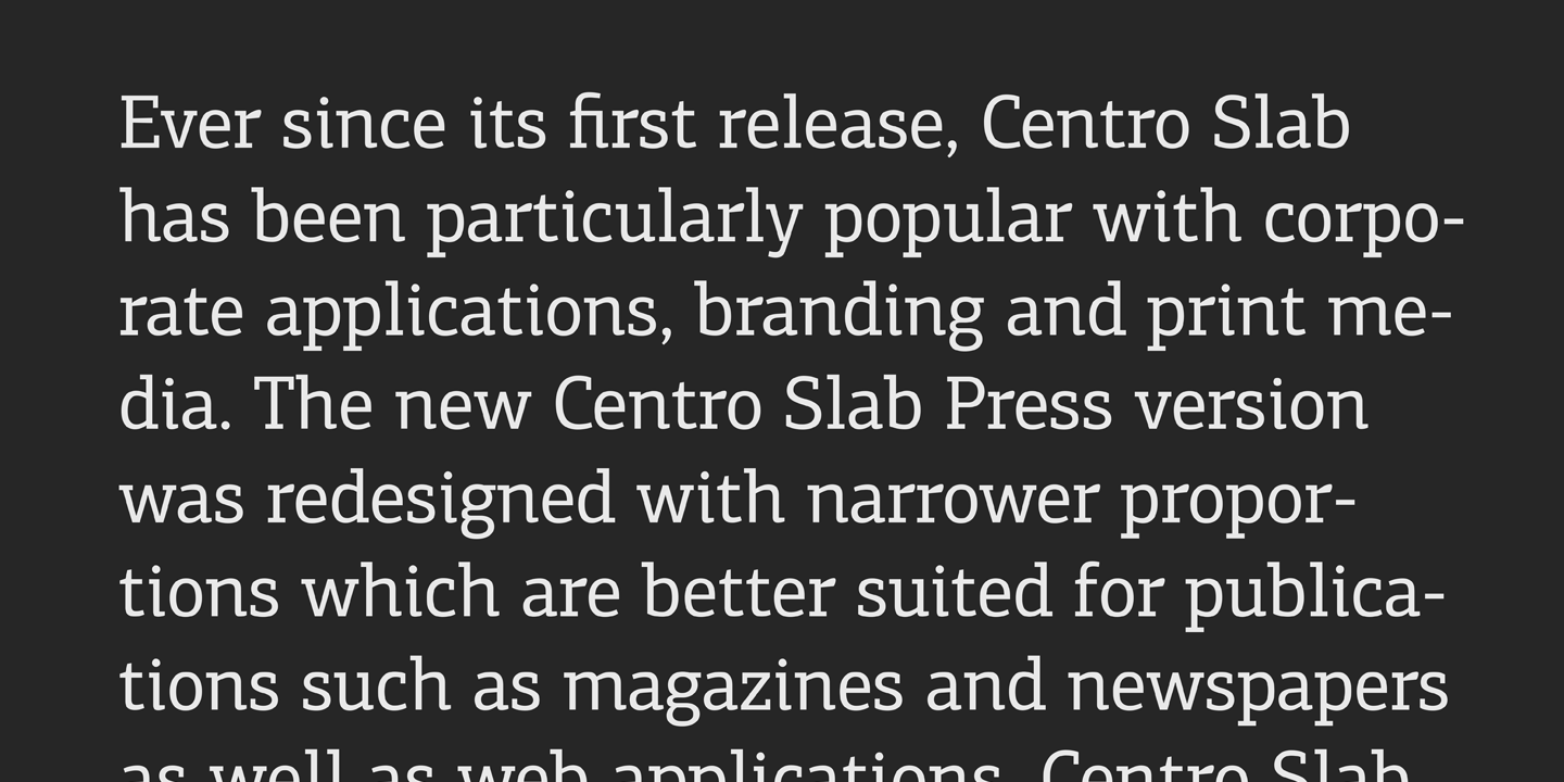 PF Centro Slab Press™