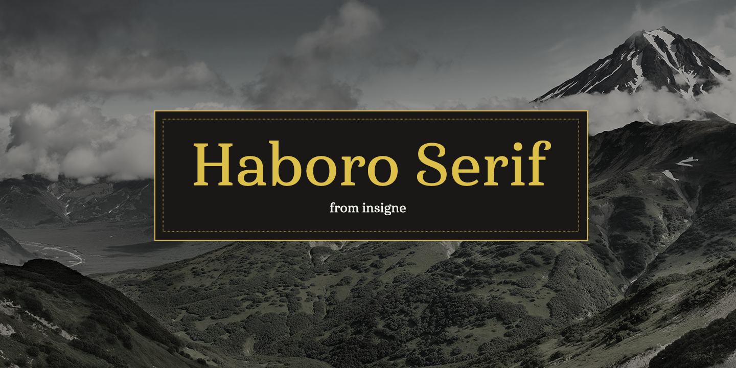 Haboro Serif™