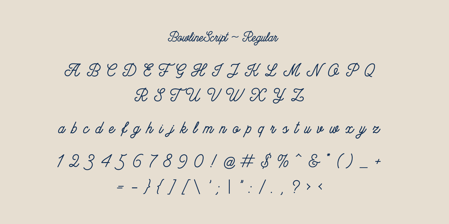 Bowline Script