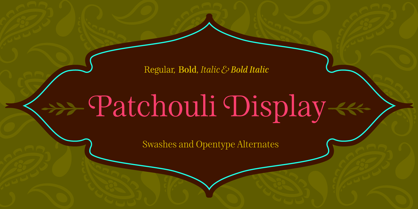 Patchouli Display