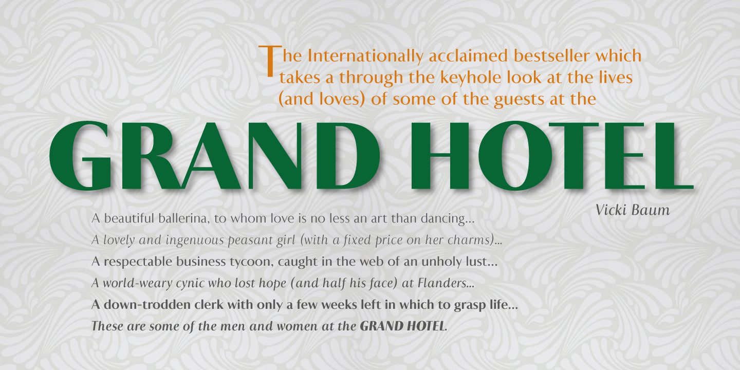 Astoria Classic Sans™