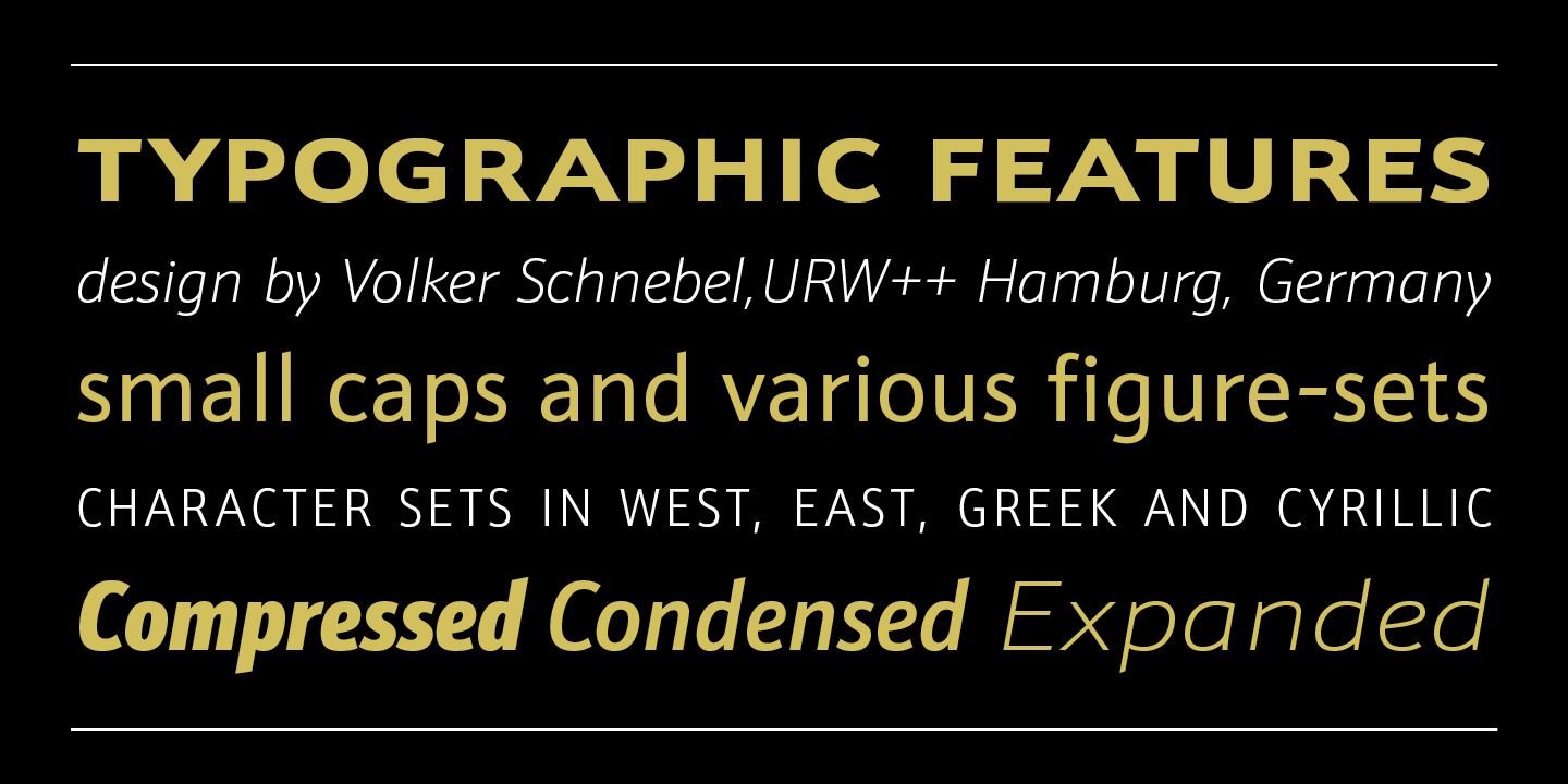 Schnebel Sans Pro™