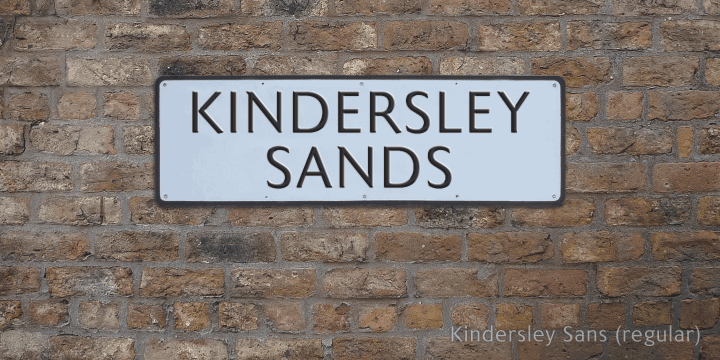 Kindersley Sans