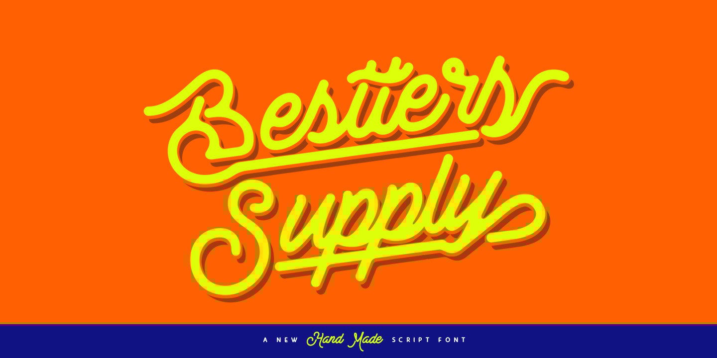 Image of Bestters Supply font