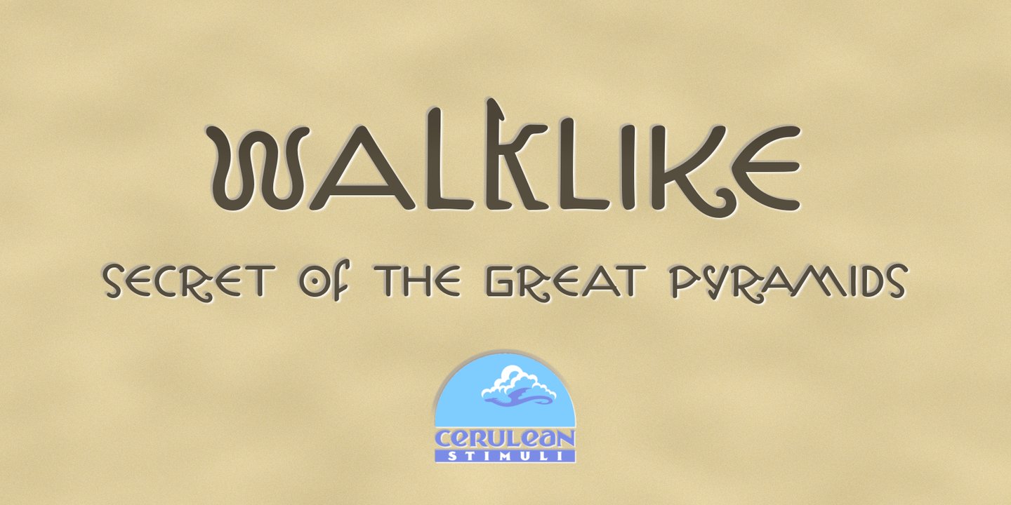 Image of Walklike Font