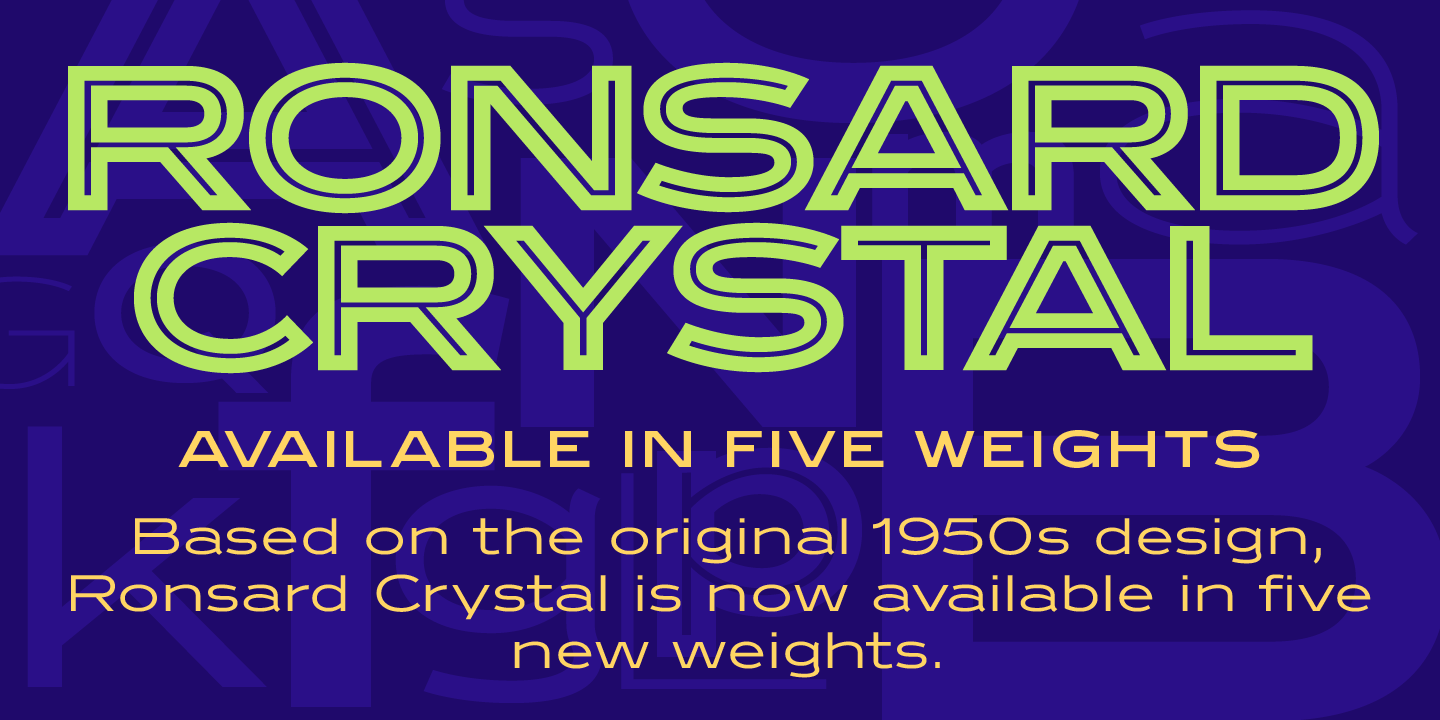 Ronsard Crystal™