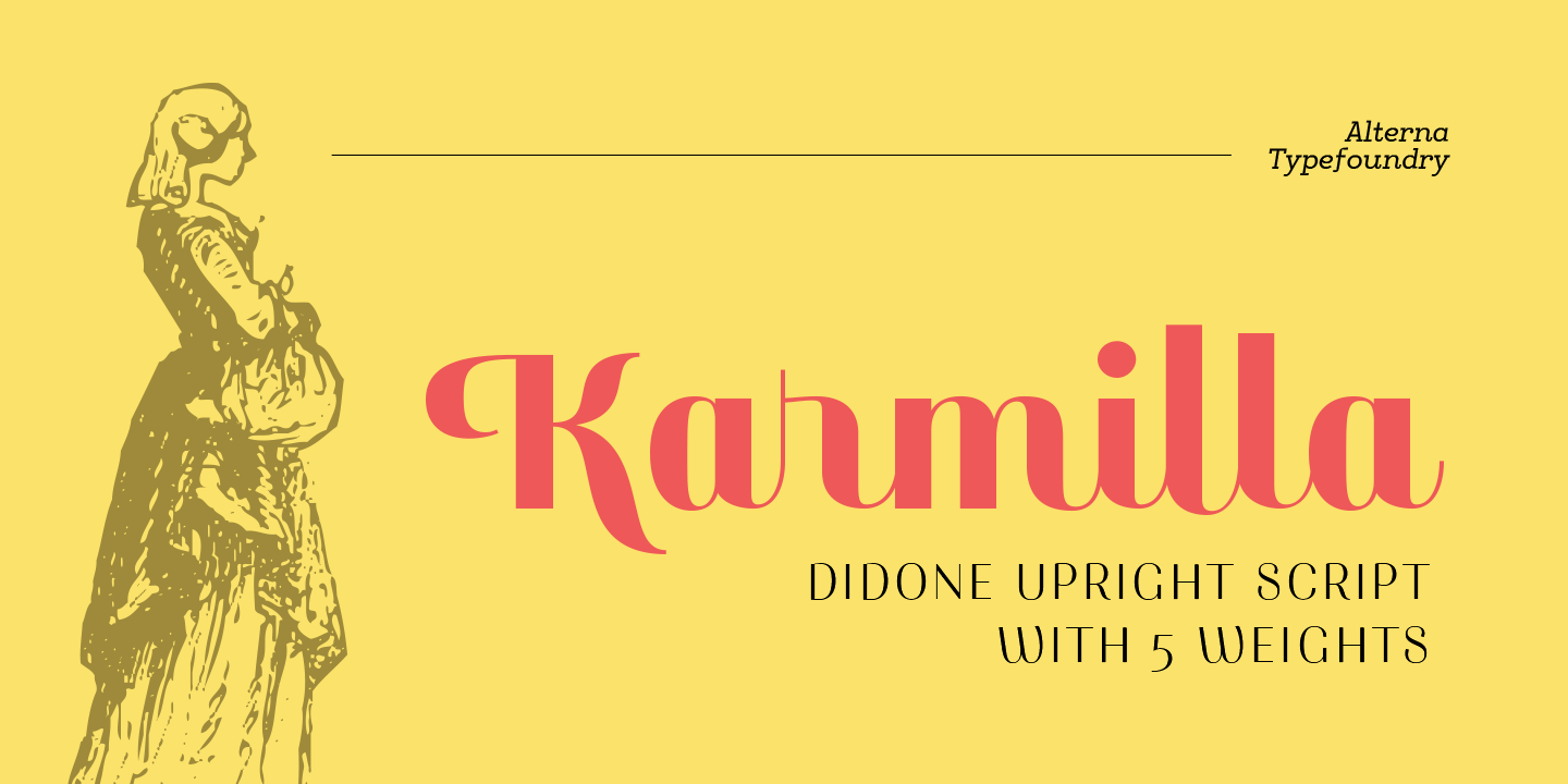 Image of Karmilla Bold Font