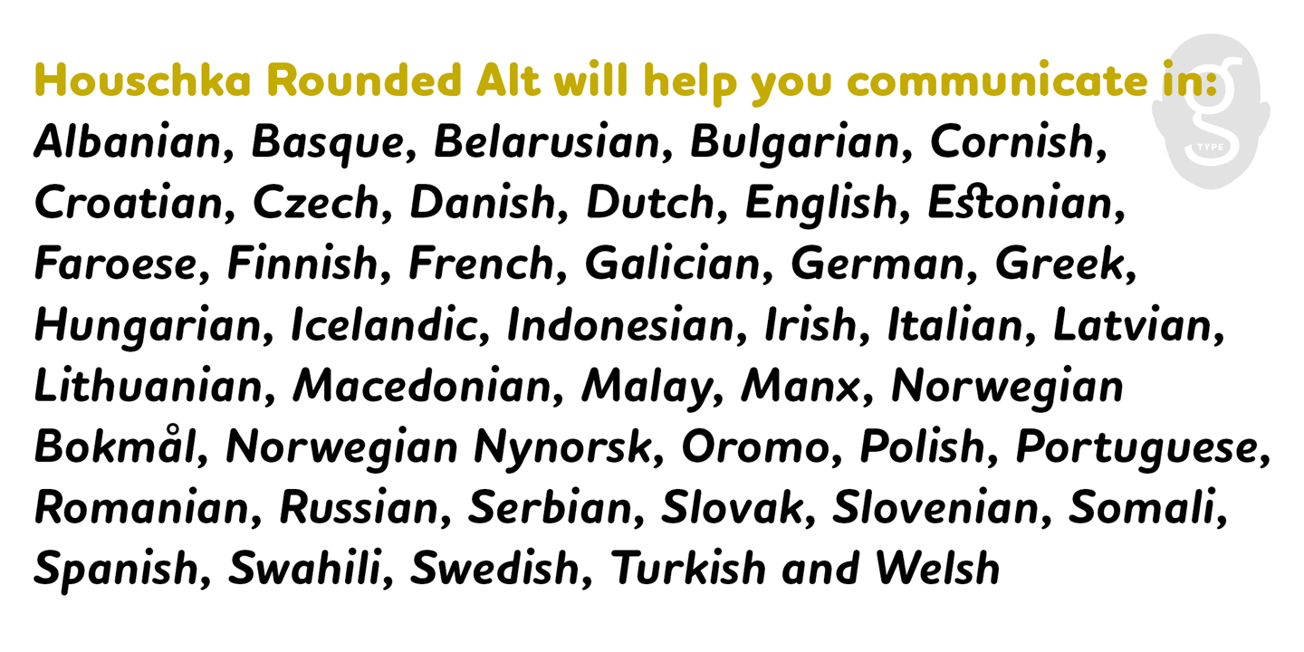 Houschka Rounded Alt