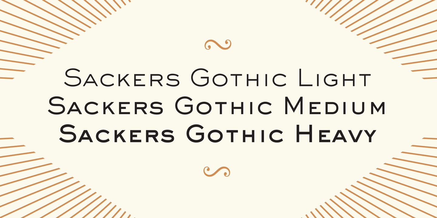 Sackers Gothic™