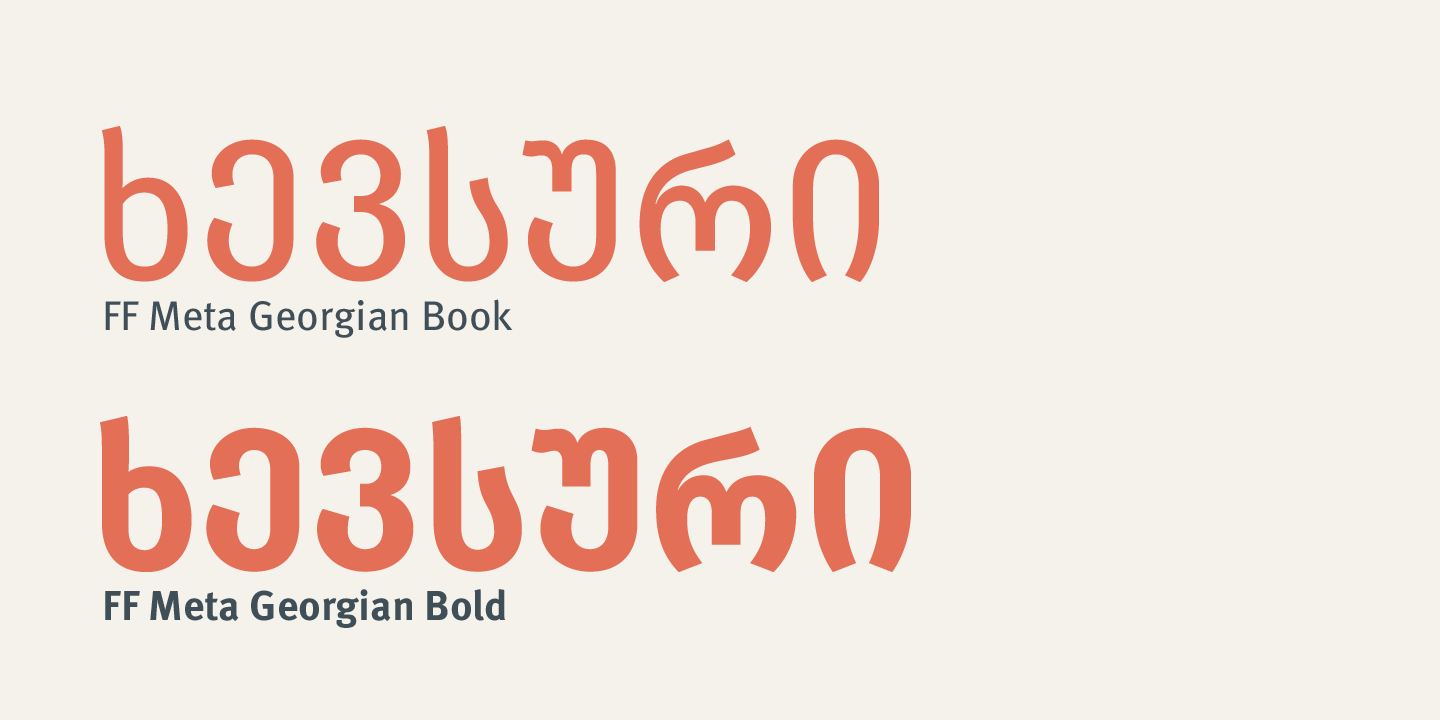 FF Meta® Georgian