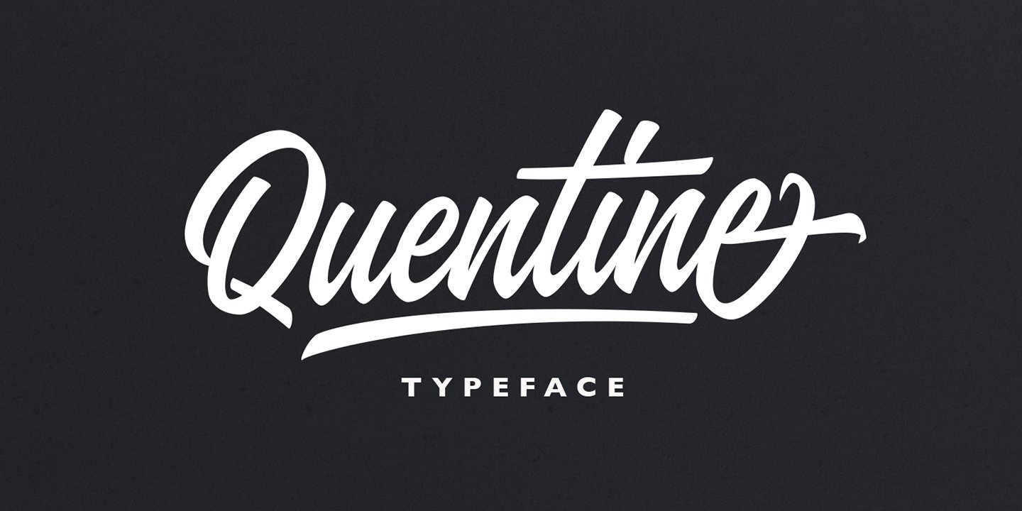 Image of Quentine Stamp Font