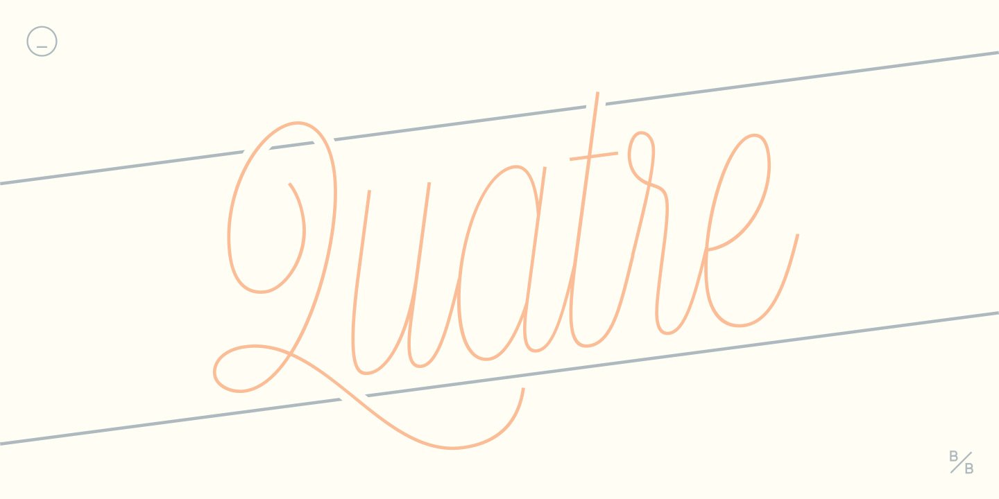 Image of Quatre Font