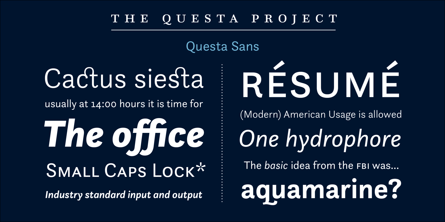 Questa Sans