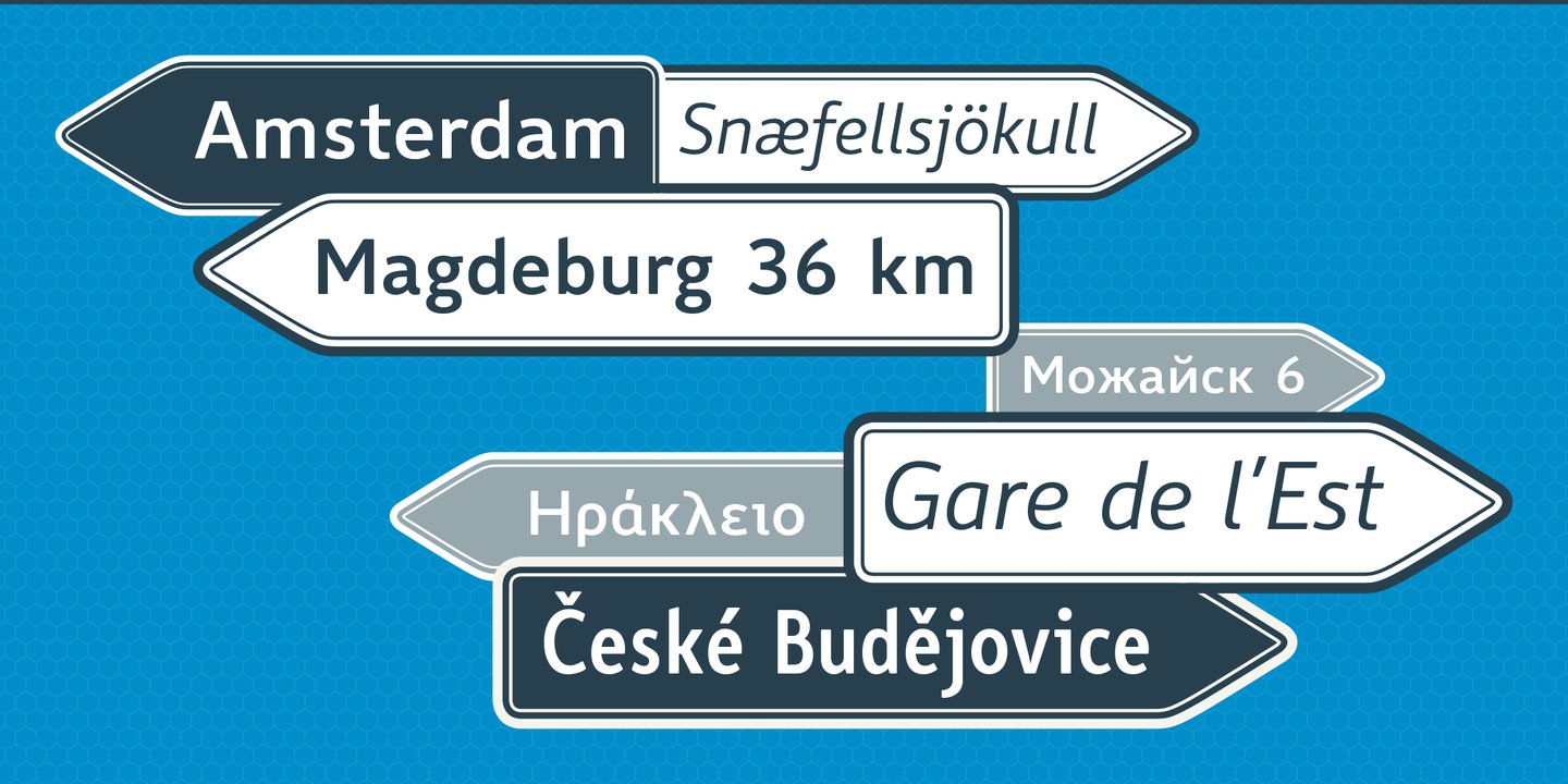 Wayfinding Sans Pro