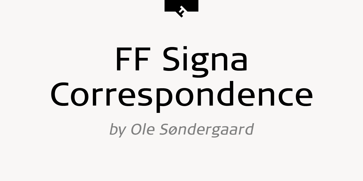 FF Signa™ Correspondence