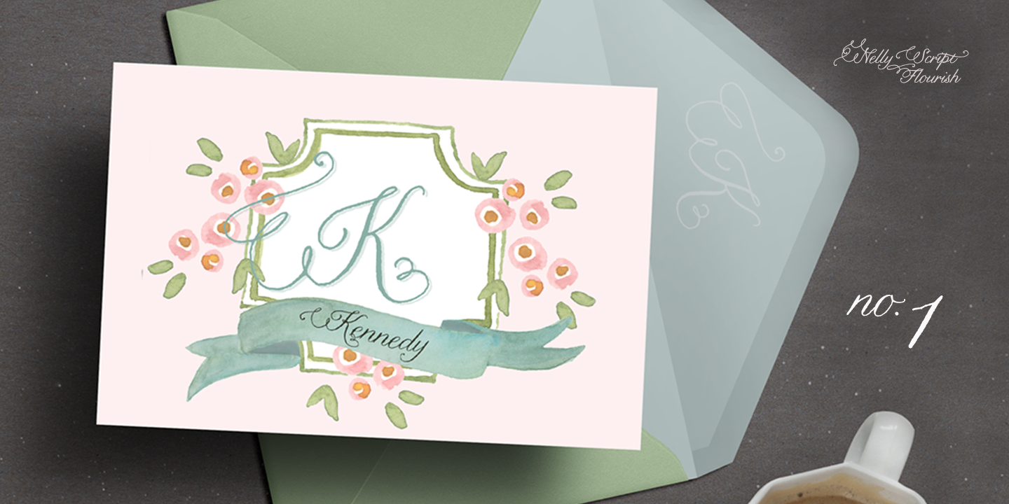 Nelly Script Flourish™